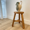 Teak Round Stool - natural