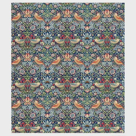 Japanese Dishcloth - Strawberry Thief