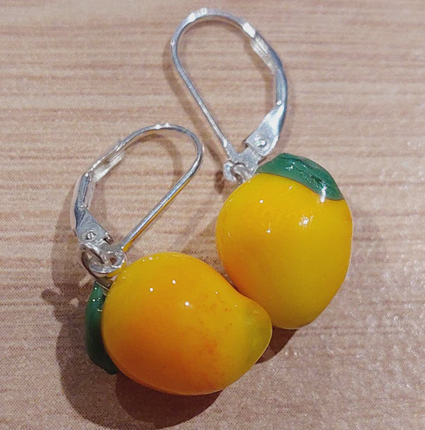 Mango Drop Earrings