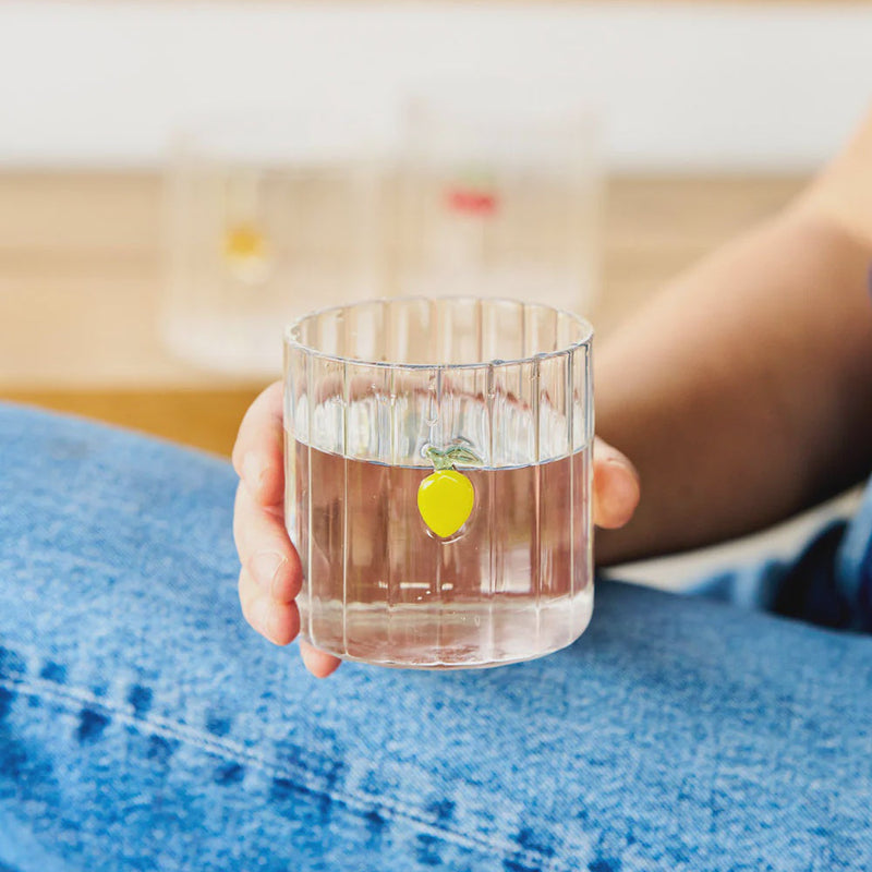 Haven Glass Tumbler - Lemon