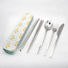 Portable Cutlery Set - Kowhai