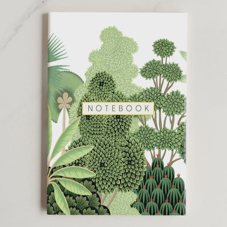Ink Bomb A5 Notebook - Succulents
