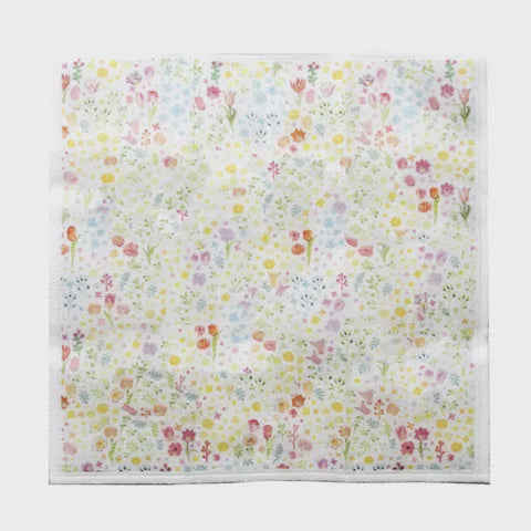 Japanese Face Cloth - Flower Garden