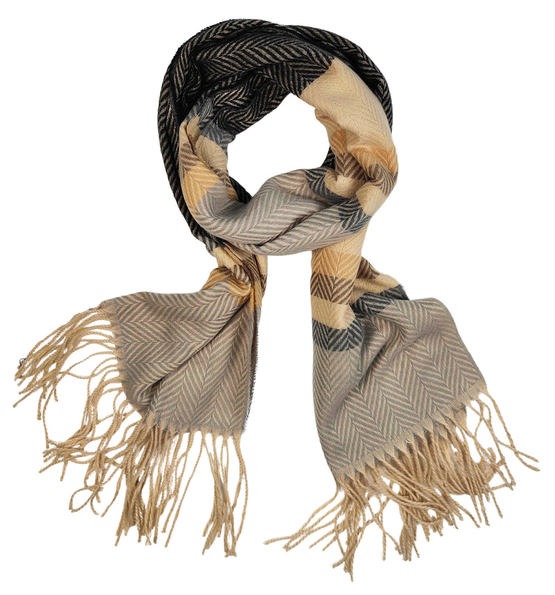 Kate Scarf Charcoal and Grey Accessories Not specified 