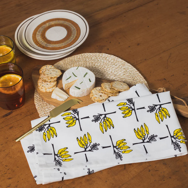 Tea Towel - Kowhai Weave