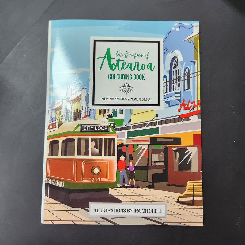 Landscape of Aotearoa Colouring Book - Ira Mitchell