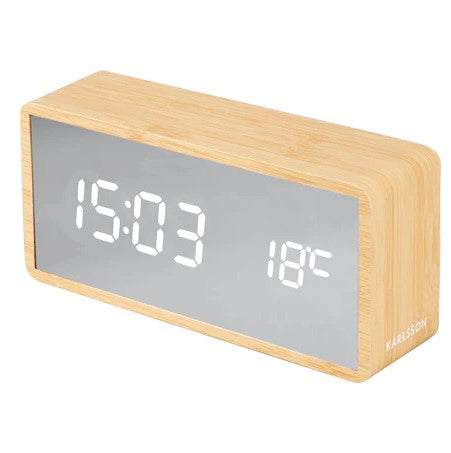 Karlsson Mirror Alarm Clock (SALE)