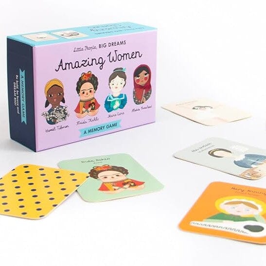Little People, Big Dreams Amazing Women Memory Game games Frances Lincoln books 