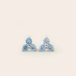 Birthstone Studs  - Silver