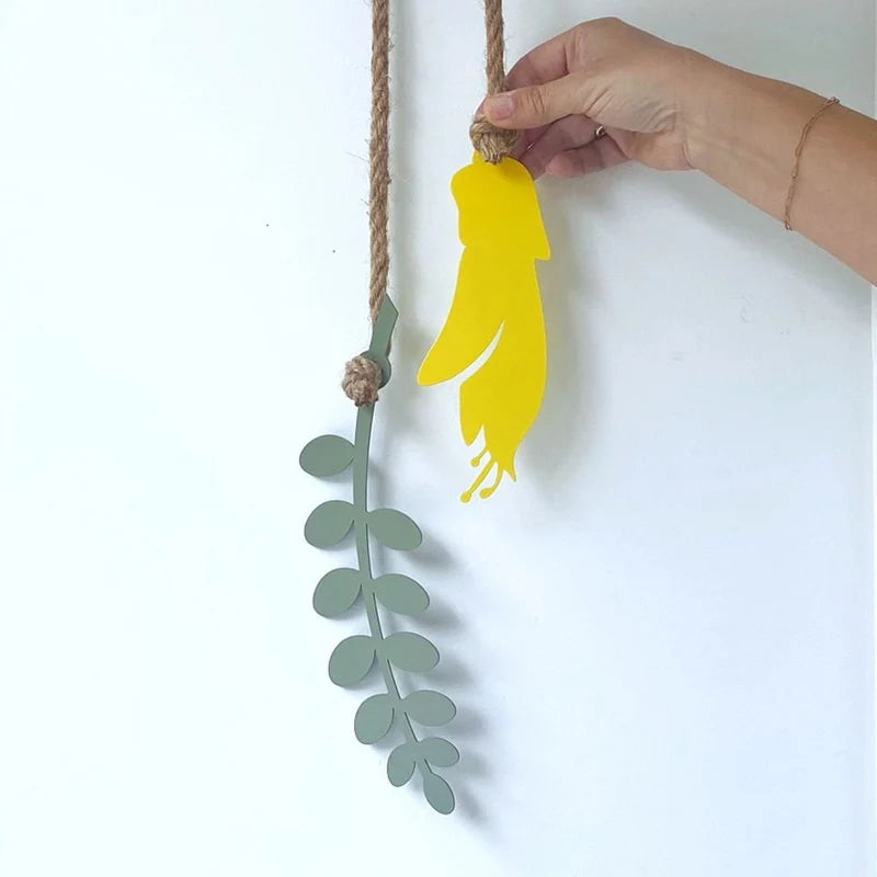 Mini Kowhai - Steel Wall Art