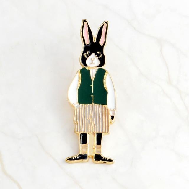 Mr Bunny Brooch