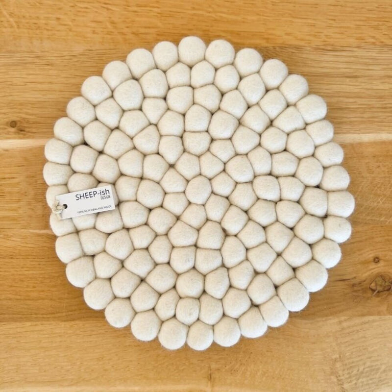 Felt Ball Pot Stands - New