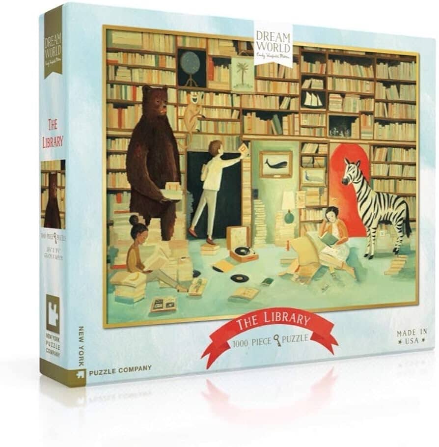 New Yorker Jigsaw Puzzle - The Library Toys/Games New Yorker 
