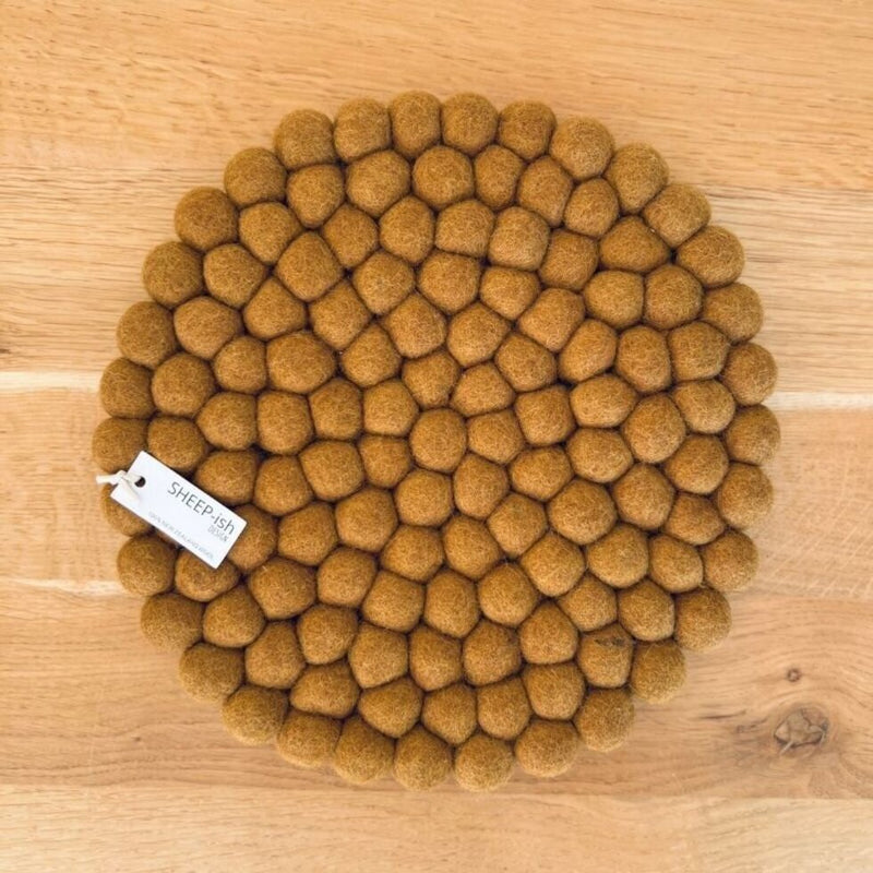 Felt Ball Pot Stands - New