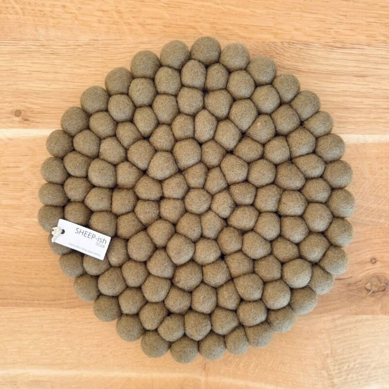 Felt Ball Pot Stands - New