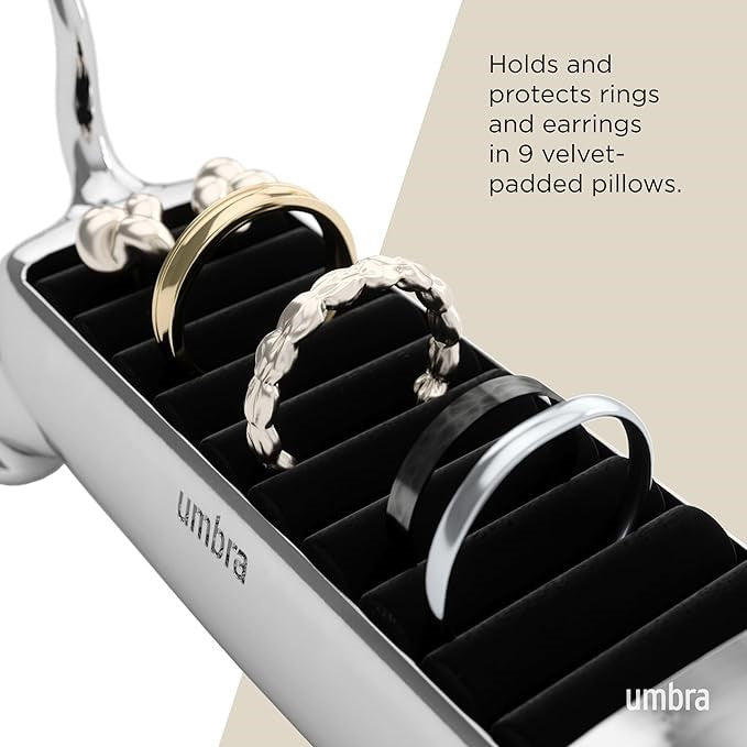 Umbra Ali Cat Ring Holder - Chrome