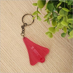 Acrylic Jet Plane Keyrings