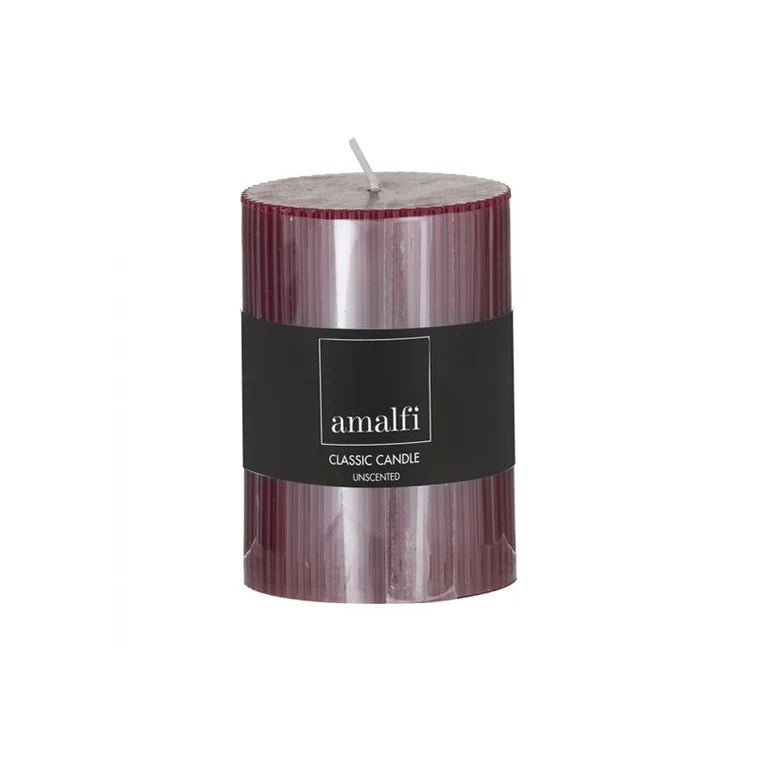 Ribbed Pillar Candles (SALE)
