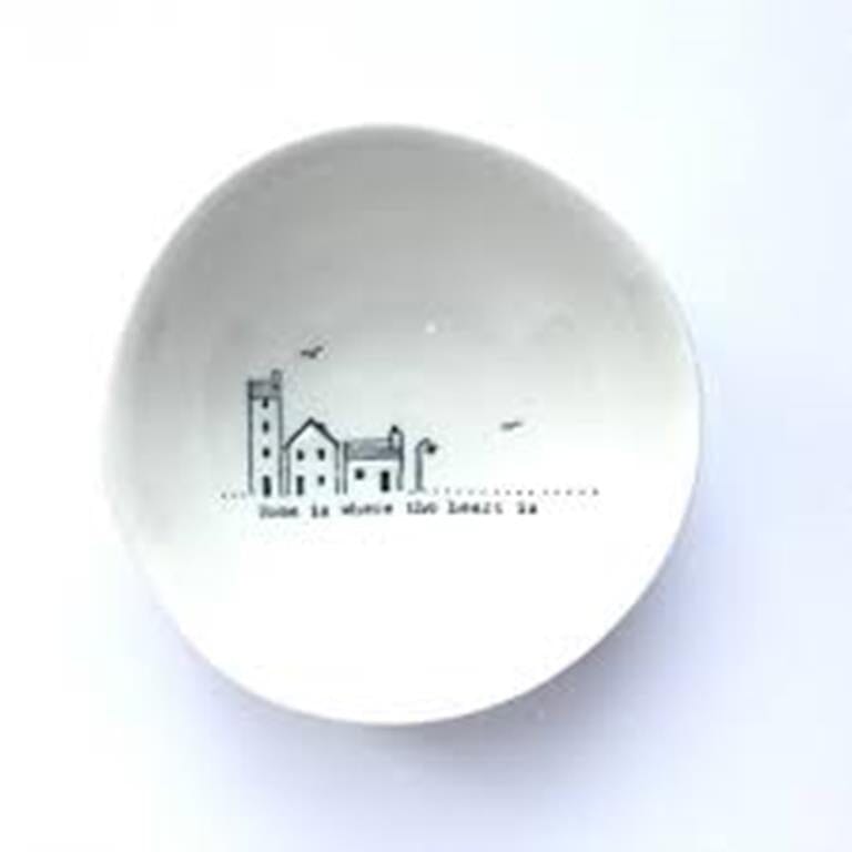 Porcelain Bowl - Home Is