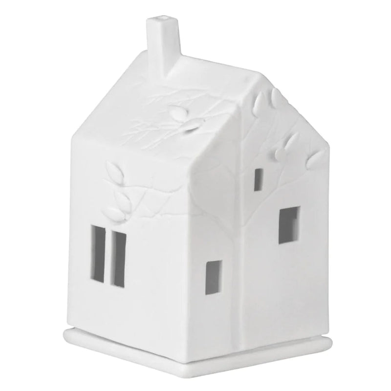 Porcelain Tealight House - Tree