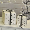 Ceramic Present w/ Lights