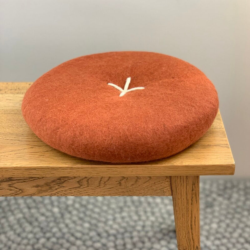 Felt Button Cushion