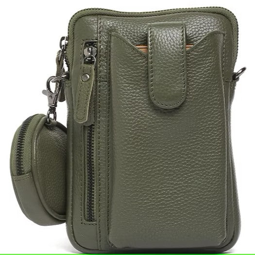 Sandy Ladies Leather Crossbody Bag