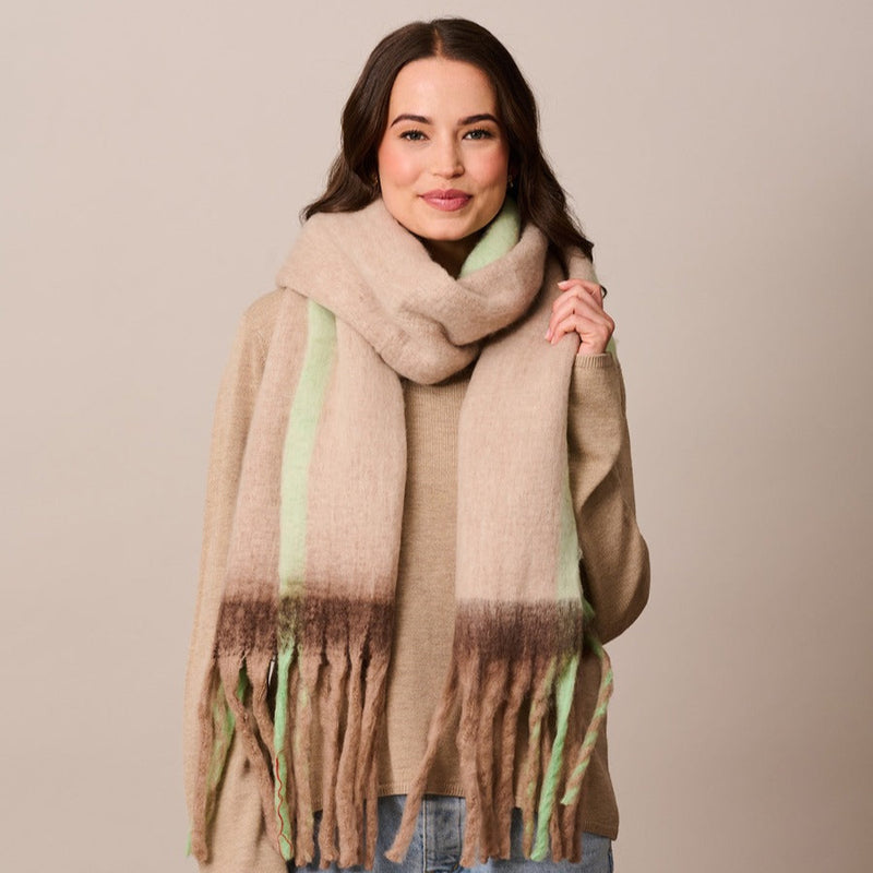 Latte Meribel Scarf