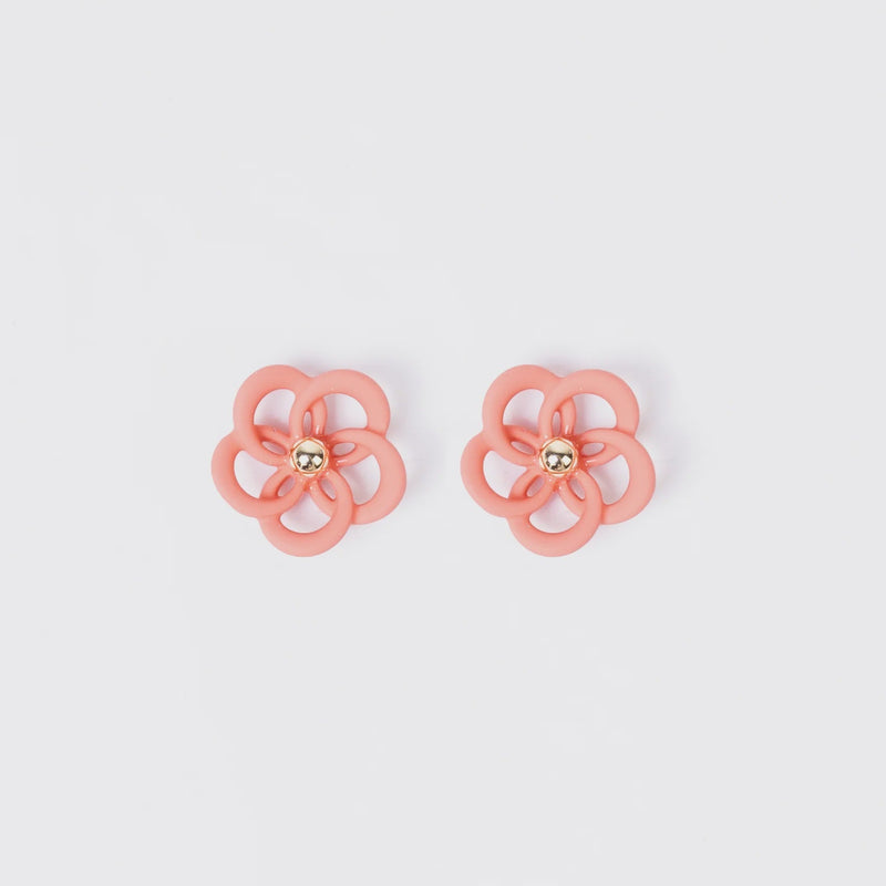 Flower Outline Earrings