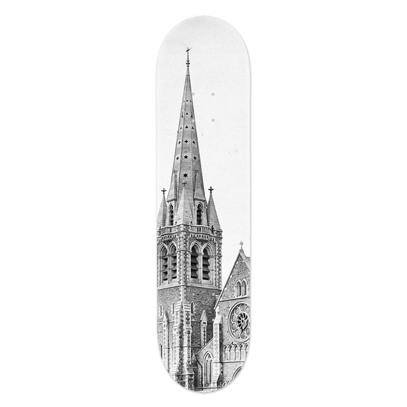 Skateboard Deck - Christchurch Cathedral Art - 100% NZ 100% NZ 