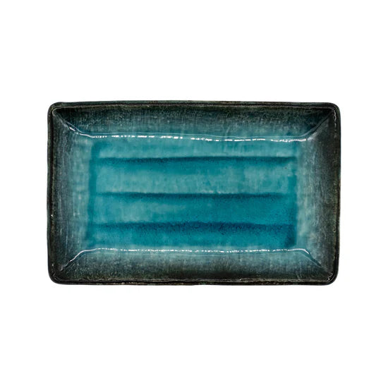 Sky Blue Sushi Plate