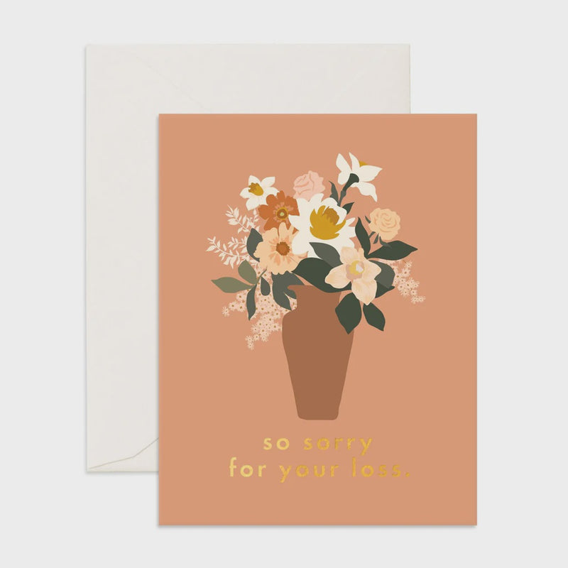So Sorry Bouquet Card