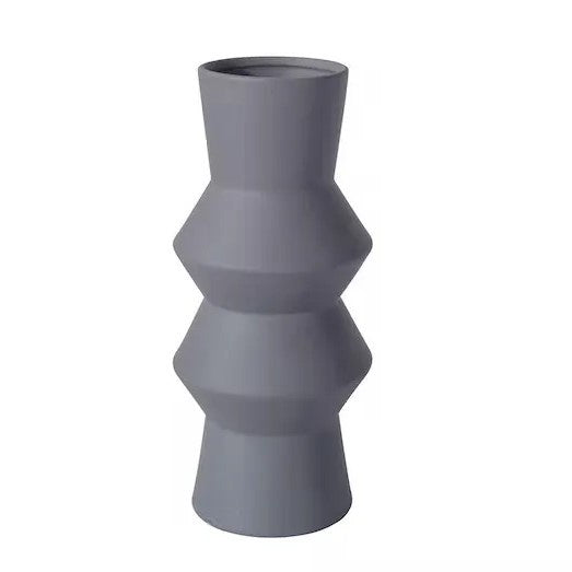 Totem Vase Large Grey