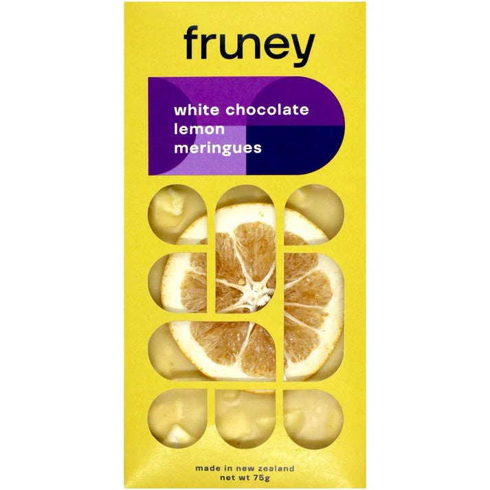 White Chocolate, Lemon & Meringues Bar