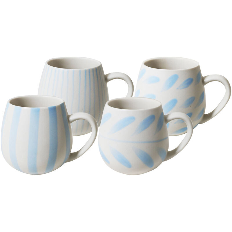 Robert Gordon Hug Me Mugs - Forget Me Not Set of 4