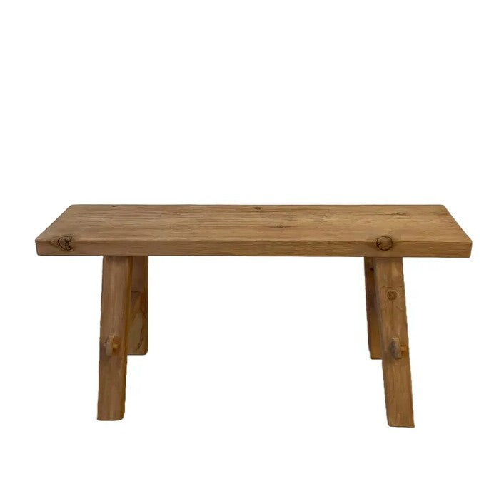 Recycled Bench - Medium Natural