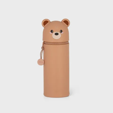 Legami Silicone Pencil Case - Teddy Bear
