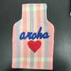 Blanket hot water bottle cover- Aroha