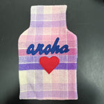 Blanket hot water bottle cover- Aroha