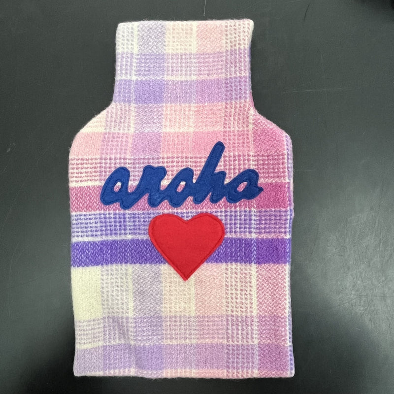Blanket hot water bottle cover- Aroha