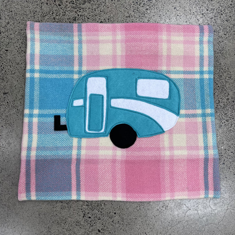 Blanket Cushion - Caravan