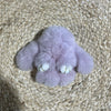 Fluffy Bunny Keyring
