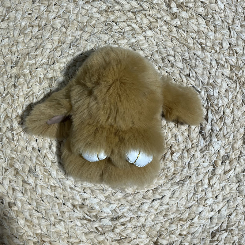 Fluffy Bunny Keyring