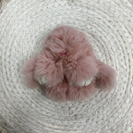 Fluffy Bunny Keyring