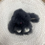 Fluffy Bunny Keyring