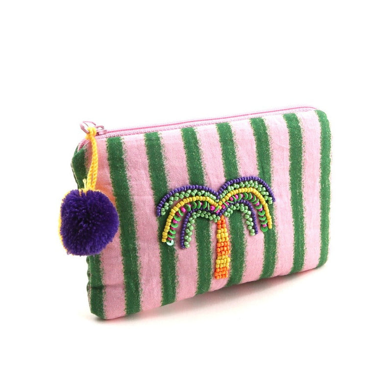 Stripe Capri Coin Purse
