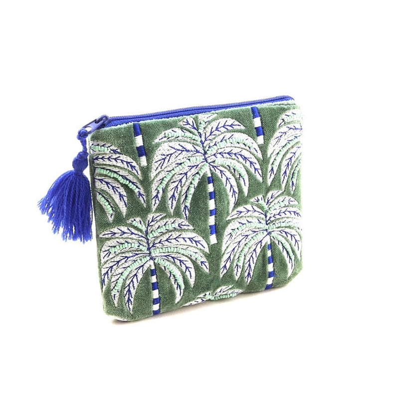 Green Miami Mini Cosmetic Bag