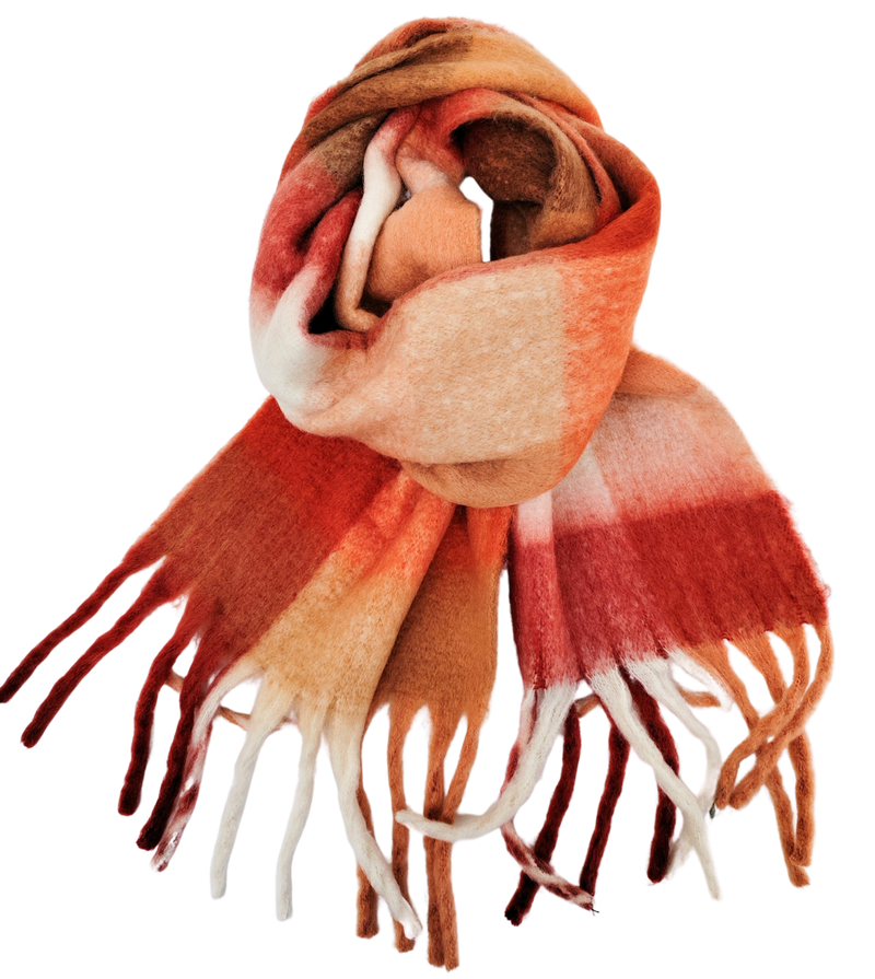 Quincey Scarf - Rose