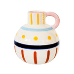 Harlequin Squat Vase Colourful