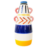 Harlequin Colourful Vase